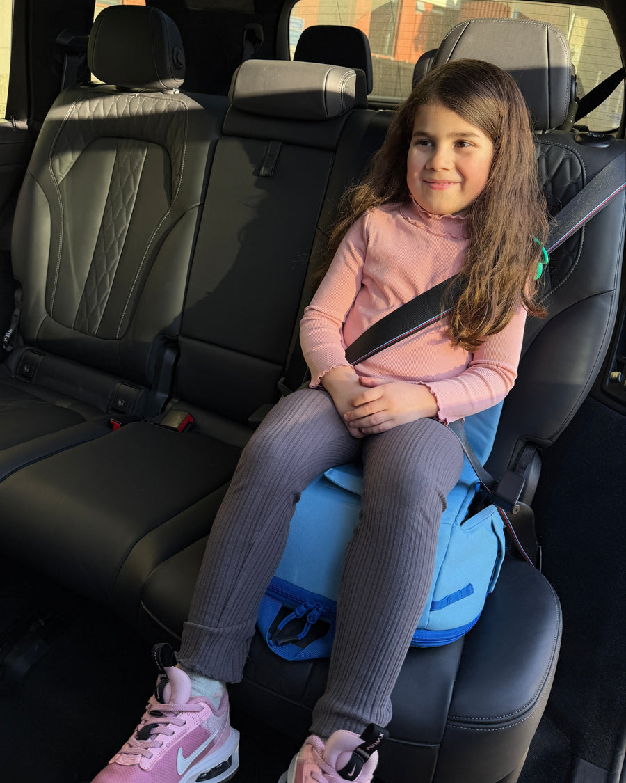 Barn fastsp&auml;nd med bilb&auml;lte i Tryggve